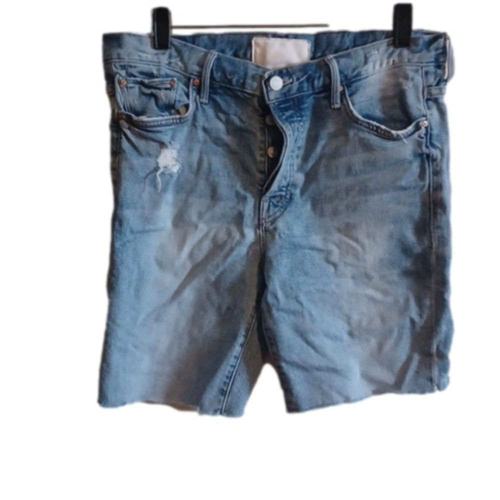 Mother ( superior) cutoff distressed buttonfly shorts. Size 29.The Almost Saint.